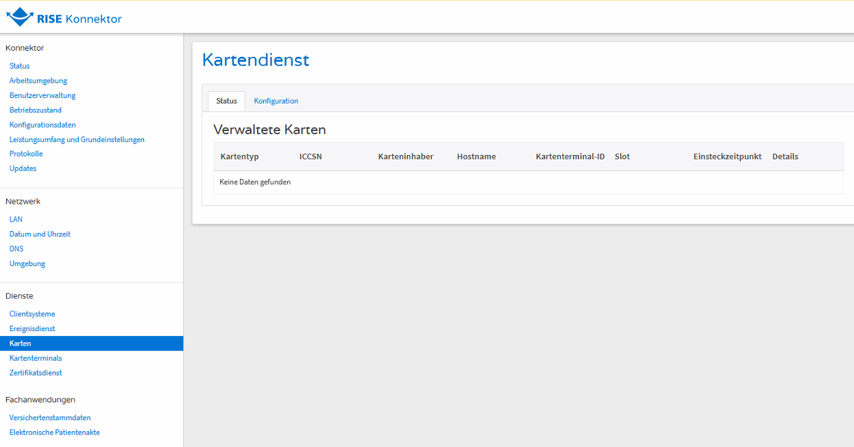 Karten-Übersicht