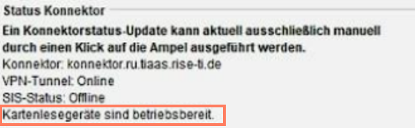 Kartenlesegerät überprüfen