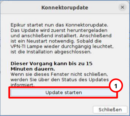 Update-Ablauf in EPIKUR-Versionen vor 23.4.0.13