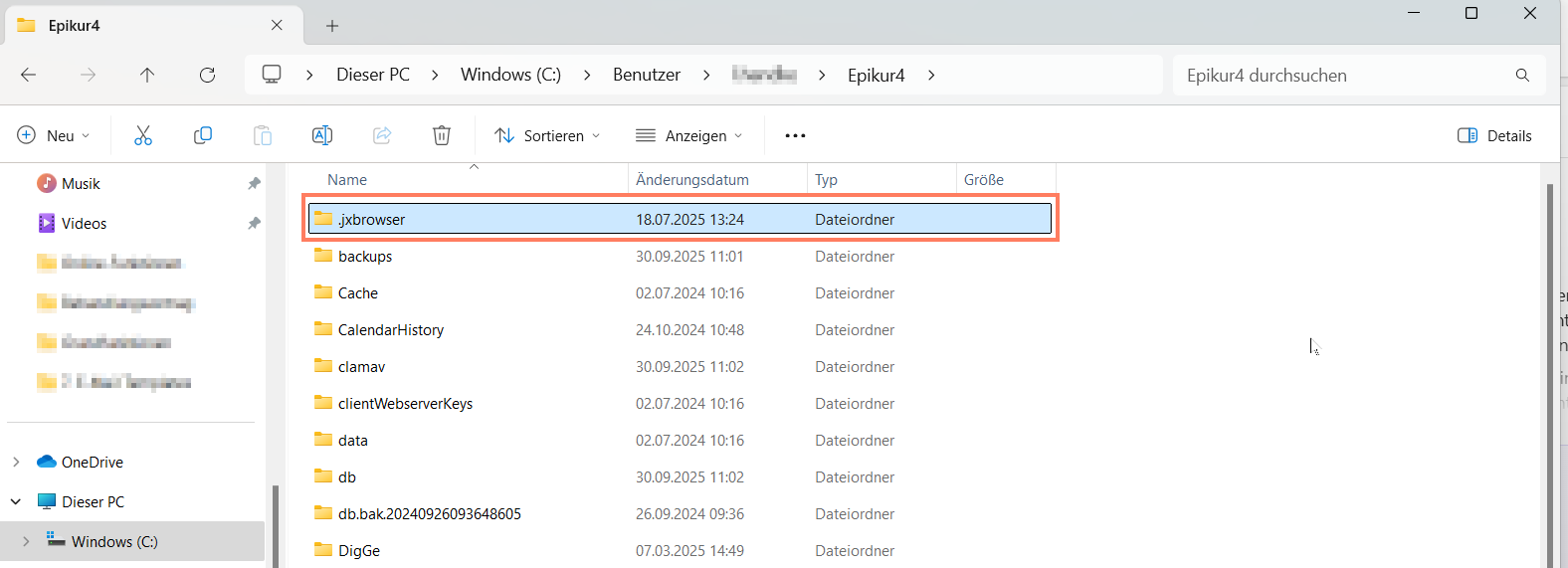 Ordner .jxbrowser im Benutzerverzeichnis